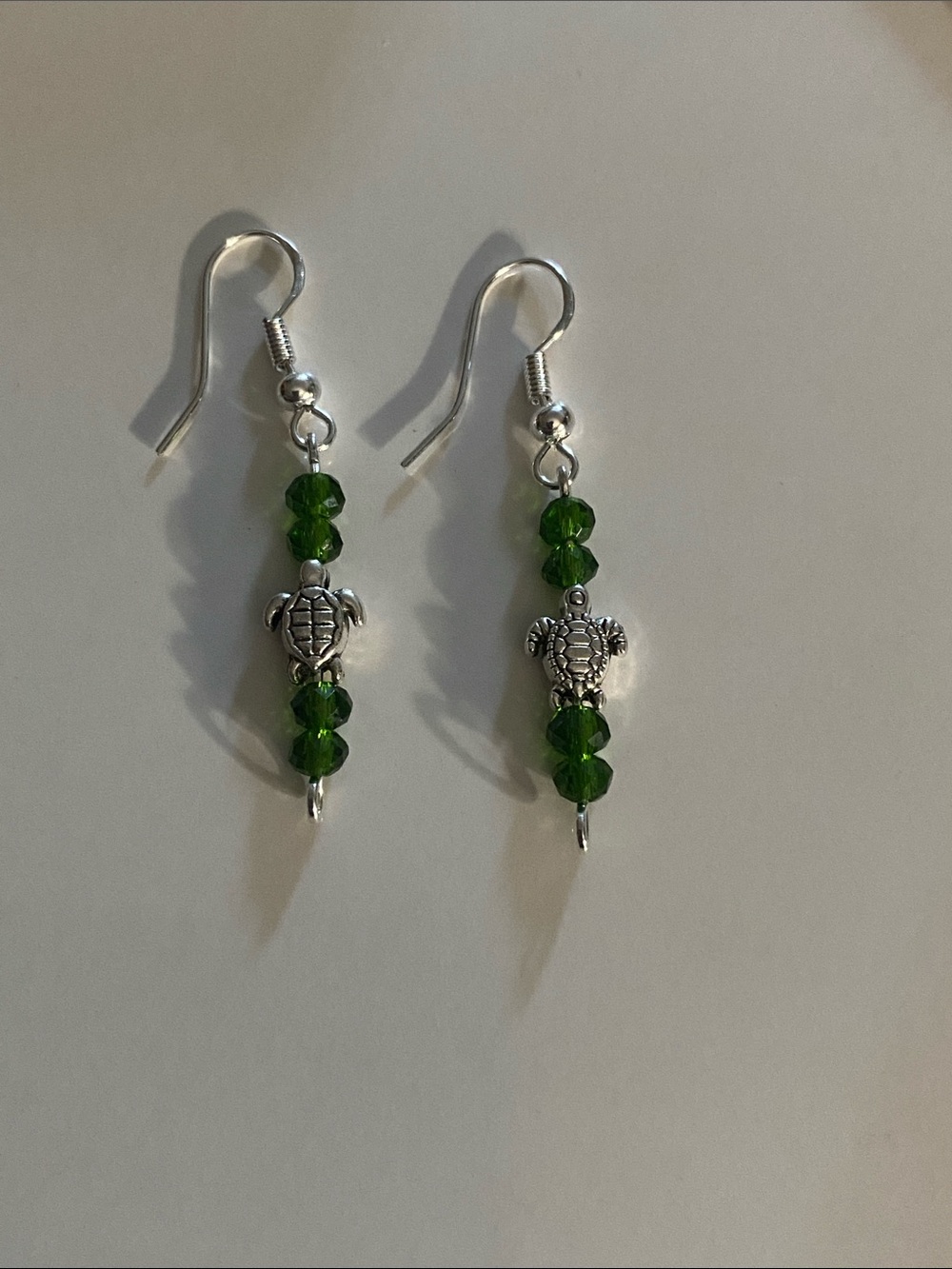 Green Turtle Charm Dangle Earrings - Women Jewelry- Good Vibes 😎 Only